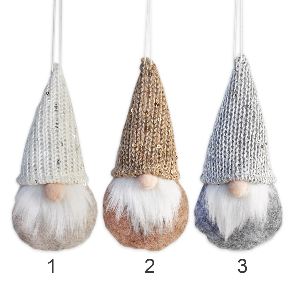 Skřítek závěs textil 12cm mix